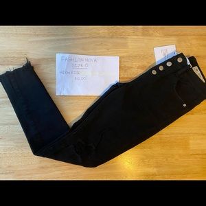 Fashion Nova high skinny jeans